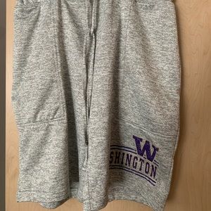 Washington Huskies 100% polyester shorts